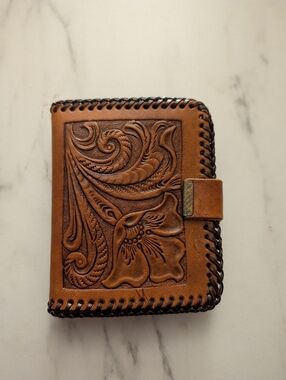 1970's Long Kesh Prisoner Leather Art Wallet Code: 1187